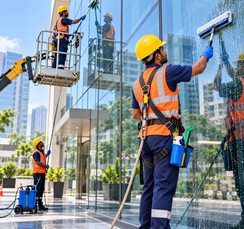 Glass & Facade Cleaning